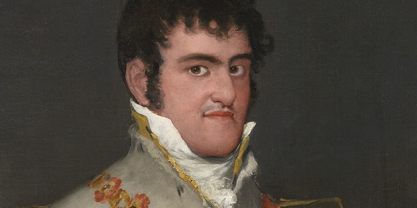 El retrato de Fernando VII, punto de partida en el viaje del rey